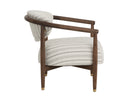 Antique Brown Gifford Script Lounge Chair Sigrid by Matho Sun, view 3