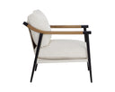Heather Ivory Tweed Armchair Meadow by Matho Sun, view 3