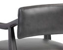 Brentwood Charcoal Leather Counter Stool Keagan by Matho Sun, view 7