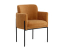 Black Danny Amber Dining Armchair Richie by Matho Sun