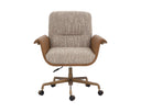 Holden Dusty Greige / Milliken Cognac Office Chair Lomax by Matho Sun, view 2