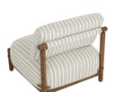 Warm Brown Gifford Script Lounge Chair Holst by Matho Sun, view 5
