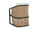 Charcoal Stinson Cream Dining Chair Palermo by Matho Sun, view 4