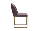 Blush Purple Dining Chairs set of 2 Nevin by Matho Sun, view 2