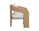 Natural Louis Cream Dining Armchair Pylos by Matho Sun, view 3