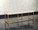 Burnished Brass Piccolo Prosecco Bench Alley by Matho Sun, view 7
