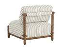 Warm Brown Gifford Script Lounge Chair Holst by Matho Sun, view 4