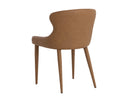 Milliken Cognac Dining Chairs set of 2 Evora by Matho Sun, view 4