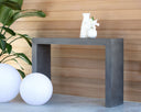 Grey Console Table Axle by Matho Sun, view 3