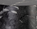 Marble Look Black End Table Aries by Matho Sun, view 4