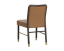 Milliken Cognac Dining Chairs set of 2 Jeno by Matho Sun, view 4