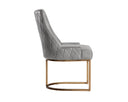 Bravo Metal Dining Chairs set of 2 Florence by Matho Sun, view 2