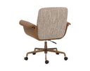 Holden Dusty Greige / Milliken Cognac Office Chair Lomax by Matho Sun, view 4