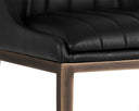 Vintage Black Dining Chairs set of 2 Halden by Matho Sun, view 4