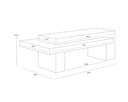 Light Brown / Summer Sand Coffee Table Herriot by Matho Sun, view 8
