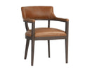 Brown Shalimar Tobacco Leather Dining Armchair Brylea by Matho Sun