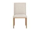 Monument Oatmeal Dining Chairs set of 2 Kalla by Matho Sun, view 2