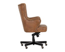 Tobacco Tan Office Chair Hubert by Matho Sun, view 3