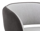Mina Light Grey / Meg Ash Lounge Chair Rosalia by Matho Sun, view 7