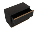 Large Charcoal Nightstand Kalla by Matho Sun, view 5