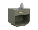 Sage Green Nightstand Tarrant by Matho Sun
