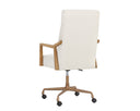 Natural Heather Ivory Tweed Office Chair Collin by Matho Sun, view 8