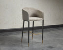 Sparrow Grey / Napa Black Barstool Asher by Matho Sun, view 4