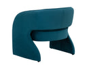 Timeless Teal Lounge Chair Rosalia by Matho Sun, view 4