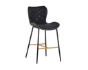 Antique Black Counter Stools set of 2 Lyla by Matho Sun