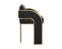 Napa Black Counter Stool Baz by Matho Sun, view 3