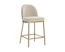 Meg Taupe / Porcini Taupe Counter Stool Lavania by Matho Sun