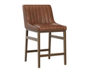 Bravo Cognac Counter Stool Halden by Matho Sun