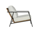 Stinson White Armchair Milan by Matho Sun, view 8