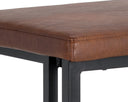 Black Bravo Cognac Barstools set of 2 Boone by Matho Sun, view 5