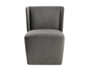 Piccolo Pebble Dining Chair Amita Wheeled by Matho Sun, view 3