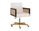 Linoso Ivory Office Chair Claudette by Matho Sun