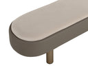 Meg Taupe / Porcini Taupe Bench Odella by Matho Sun, view 4