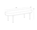 Nono Cream Bench Gwen by Matho Sun, view 6