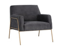 Polo Club Kohl Grey Lounge Chair Cybil by Matho Sun