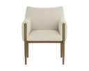 Santa Cruz Oatmeal Dining Armchair Olea by Matho Sun, view 2