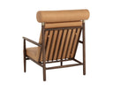 Sahara Camel Leather Lounge Chair Biko by Matho Sun, view 4