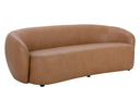 Aline Butternut Leather Sofa Lorne by Matho Sun