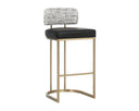 Bravo Black / Halton Birch Barstool Larissa by Matho Sun