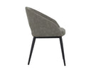 Black Antique Grey Dining Armchair Thatcher by Matho Sun, view 3