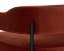 Meg Rust Lounge Chair Lola by Matho Sun, view 8