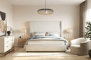 Champagne Gold Cream/Natural Nightstand Avida by Matho Sun, view 8