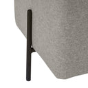 Black Dorset Platinum Ottoman Heston by Matho Sun, view 4