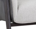 Polo Club Stone / Overcast Grey Lounge Chair Maximus by Matho Sun, view 6