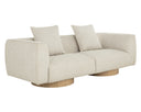 Santa Cruz Oatmeal Sofa Mattis by Matho Sun