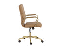 Tan Office Chair Kleo by Matho Sun, view 3